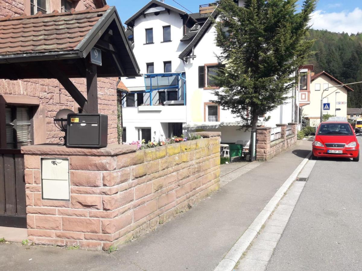 Grosse Wohnung Im Odenwald 1 شوناو المظهر الخارجي الصورة